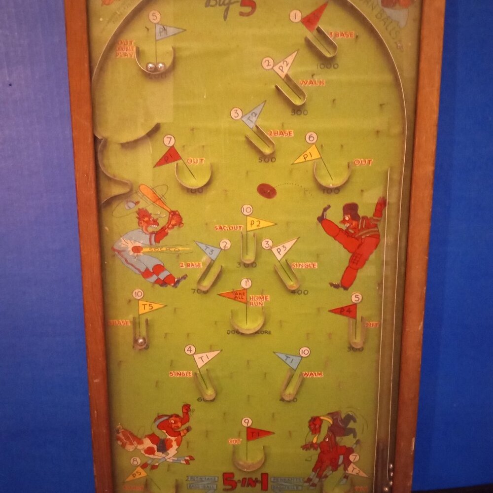 Antique pinball toy